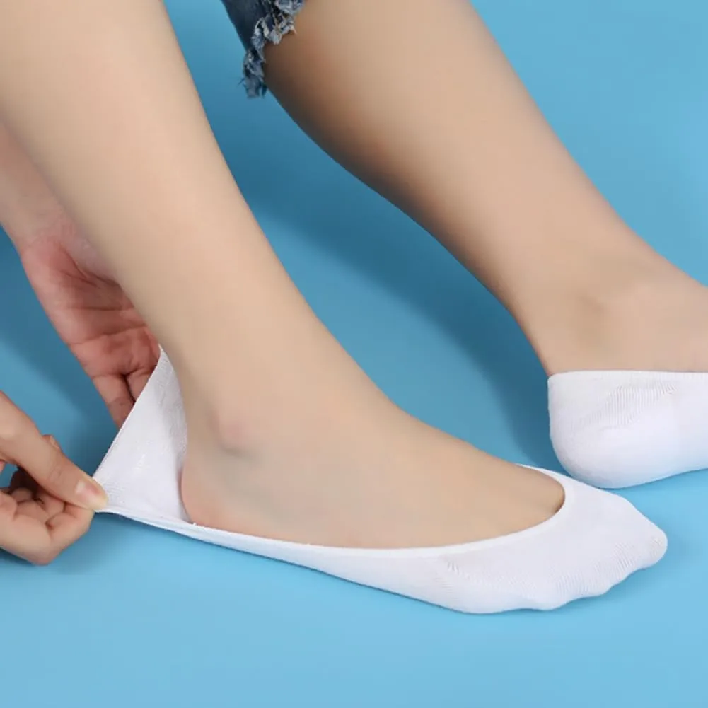 3 Pairs No Show Ankle Socks Low Cut Athletic Socks Invisible Sports Socks Non Slip Liner Socks Ladies Footies Socks