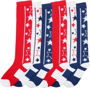 Angelina Novelty Assorted KNEE HIGH Women's Kids Girls Socks