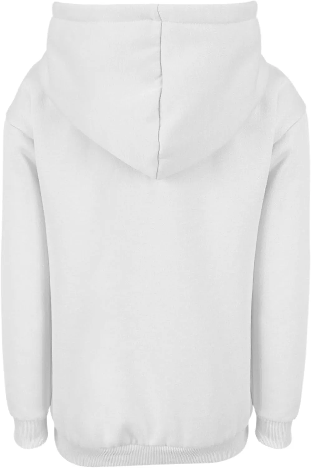 Bingerlily Girls Zip Up Hoodies Long Sleeve Casual Oversized Jackets with Pocket Loose Cute Tops for 4-13 Years