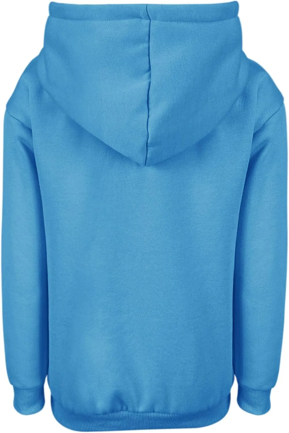 Bingerlily Girls Zip Up Hoodies Long Sleeve Casual Oversized Jackets with Pocket Loose Cute Tops for 4-13 Years