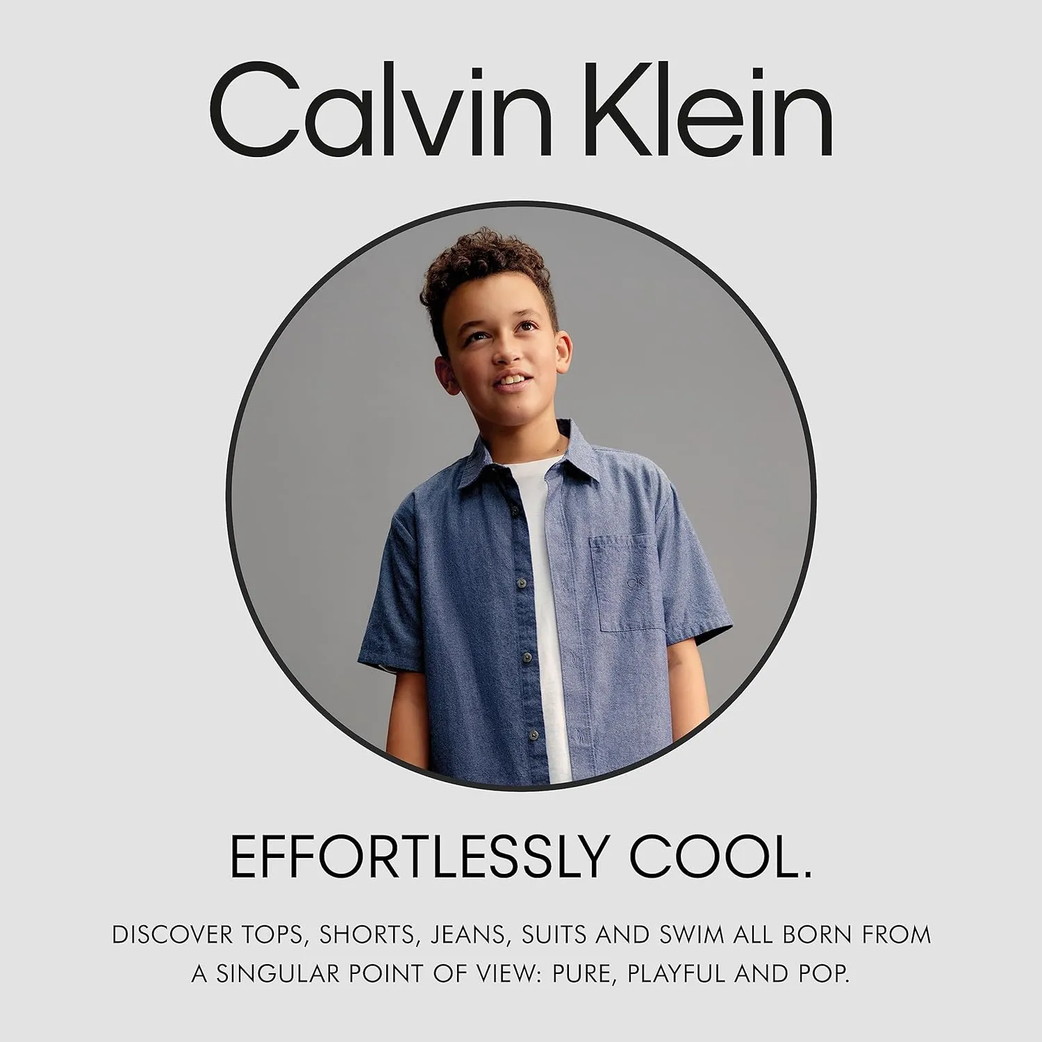 Calvin Klein Boys' Long Sleeve Full Zip Fleece Hoodie