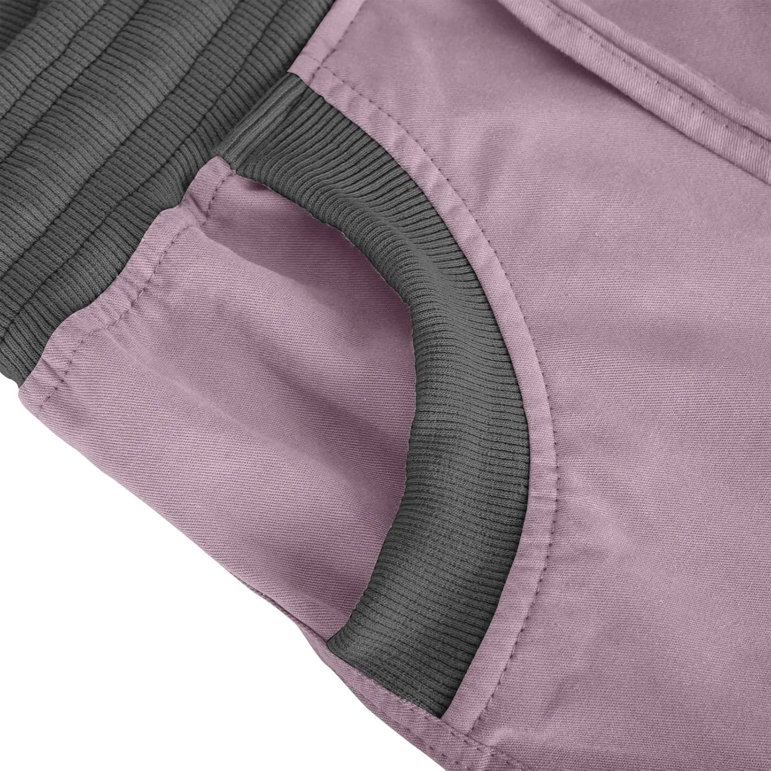 Elastic Waist Cargo Shorts for Women Summer Fashion Casual Travel Cropped Trousers Hiking Relaxed Multi-Pocket Shorts