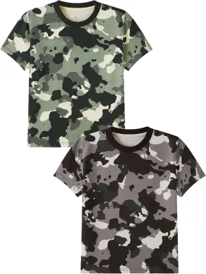 Family Feeling Boys Short Sleeve Crewneck Kids T-Shirts Top Girls Tee