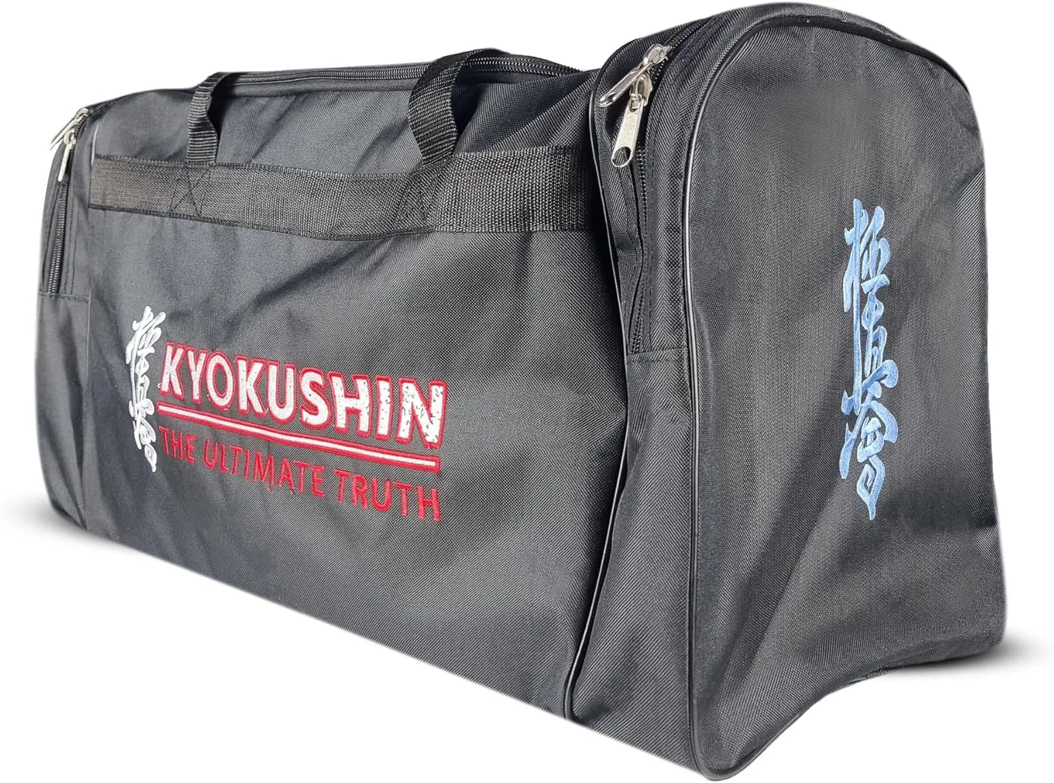 Gym Bag for Men and Women, Large Duffle Bag for Sports, Gym and Weekend Getaway, Waterproof Dufflebag with Shoe and Wet Clothes Compartments (Kyokushin)