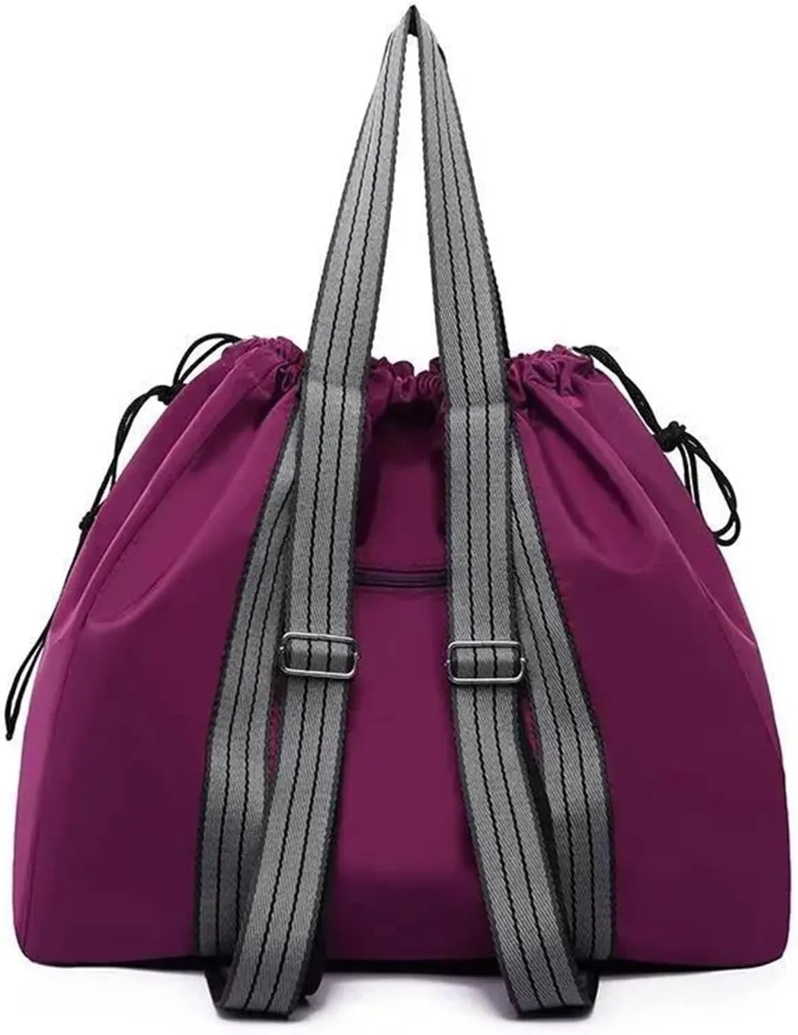 Gym bag for women Large Capacity Sport Handbag Men Women Gym Bag Multifunction Travel Backpack Waterproof Outdoor Fitness Yoga Mat Training Duffle(Purple)