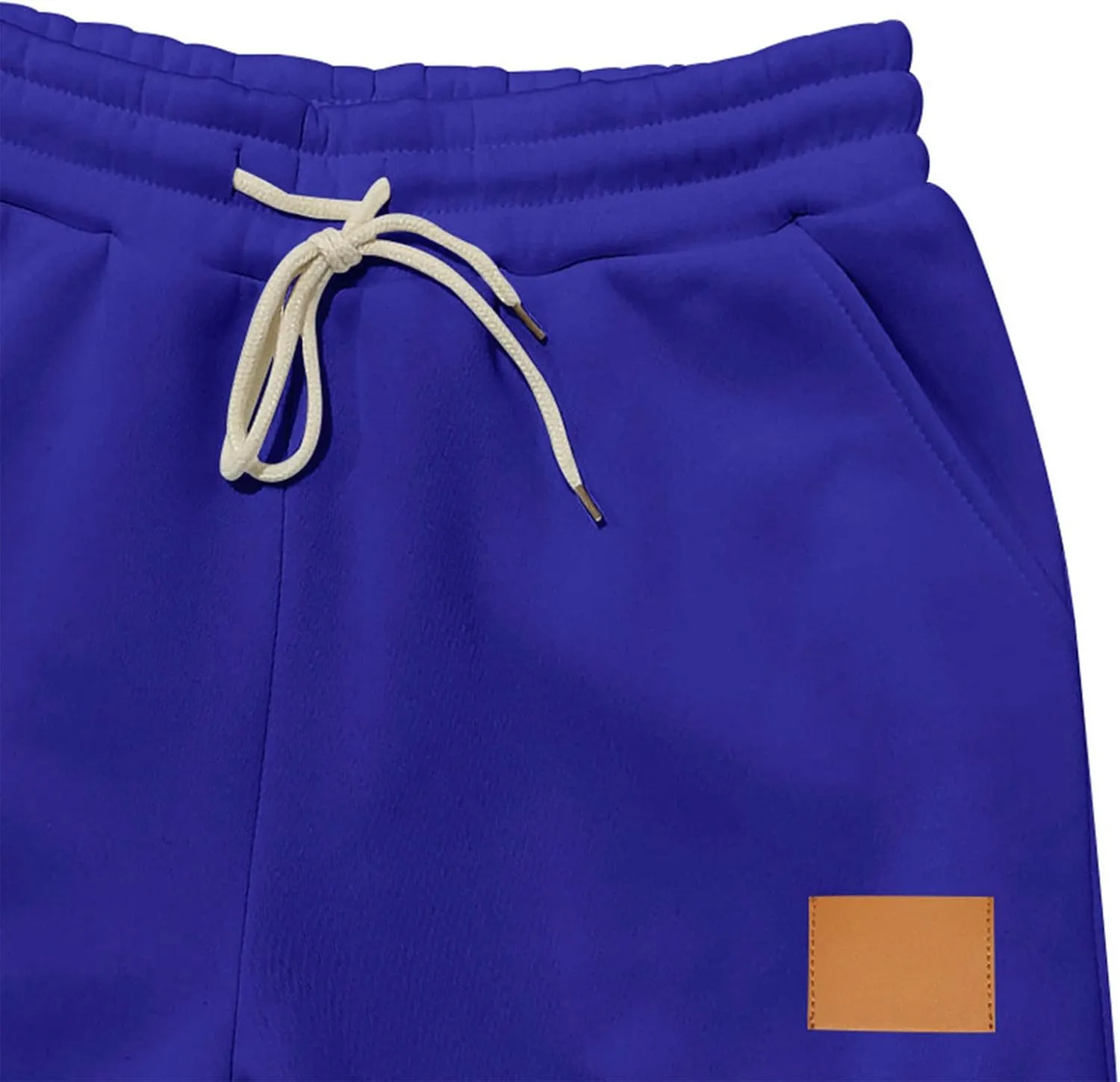 Men's Cargo Jogger Pants Elastic Waist Drawstring Side Pockets Relaxed Comfortable Casual Outdoor Streetwear
