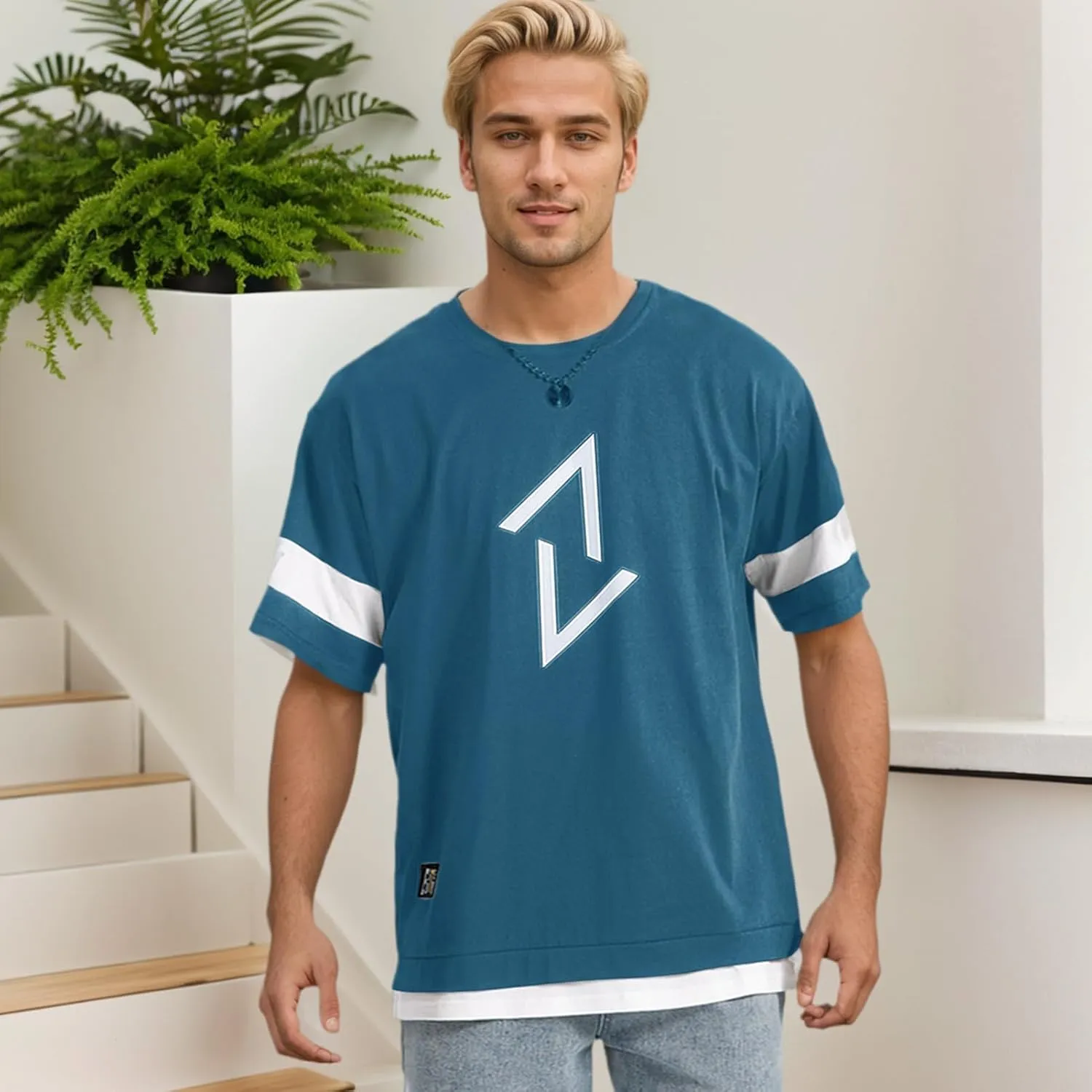 Men's T-Shirts, Crew Neck Soft Cotton Tee Shirt Casual Short Sleeve Tee Shirts for Men
