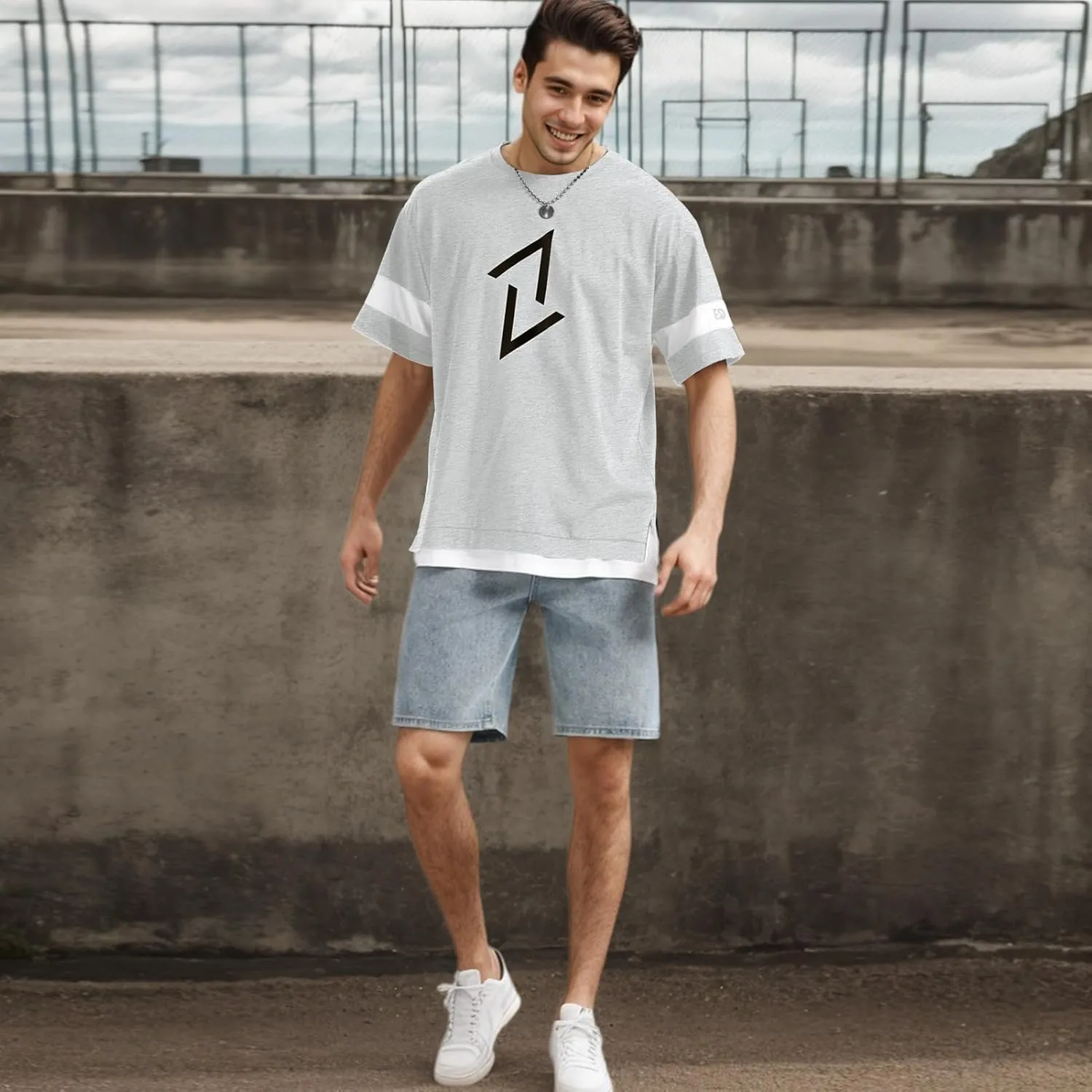 Men's T-Shirts, Crew Neck Soft Cotton Tee Shirt Casual Short Sleeve Tee Shirts for Men