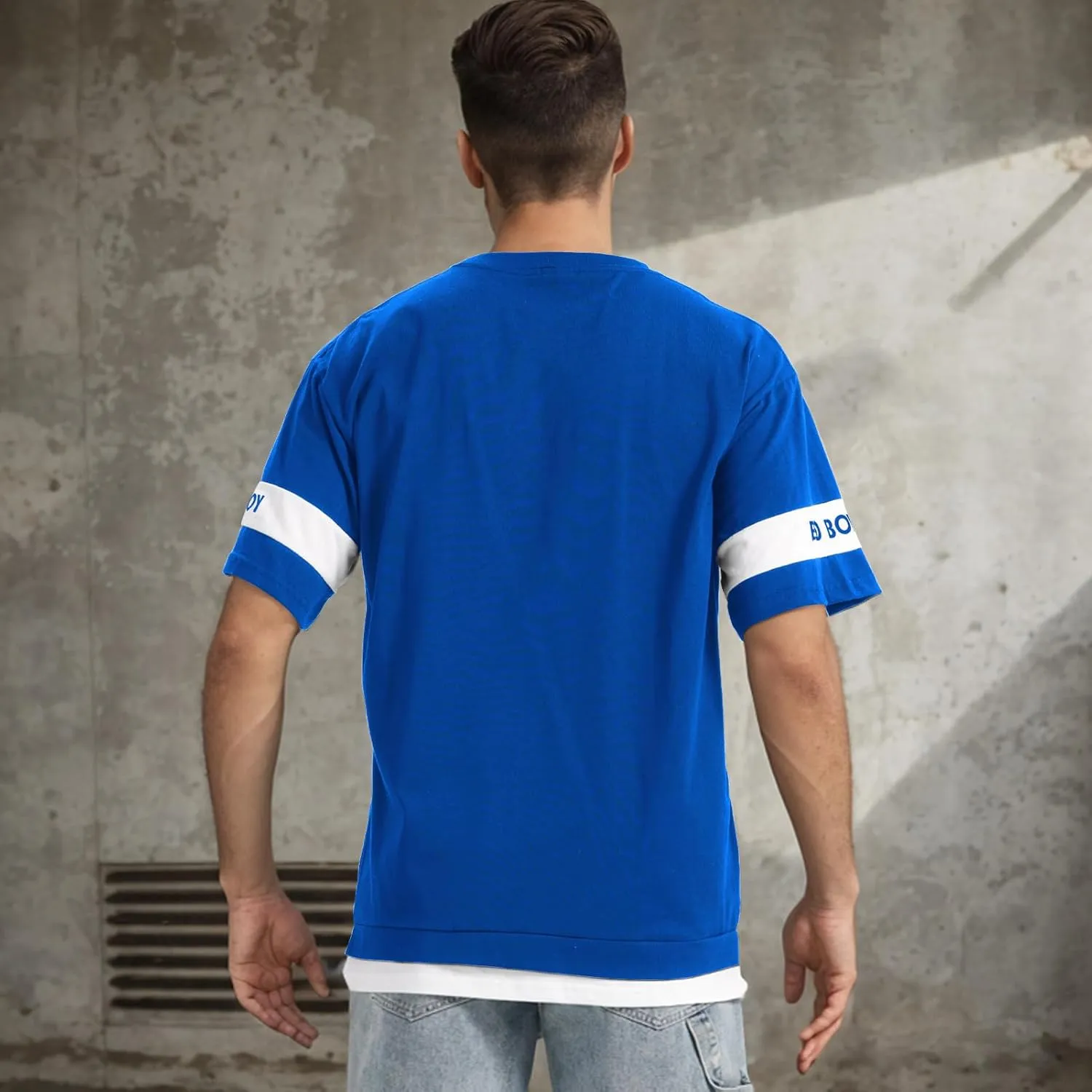 Men's T-Shirts, Crew Neck Soft Cotton Tee Shirt Casual Short Sleeve Tee Shirts for Men