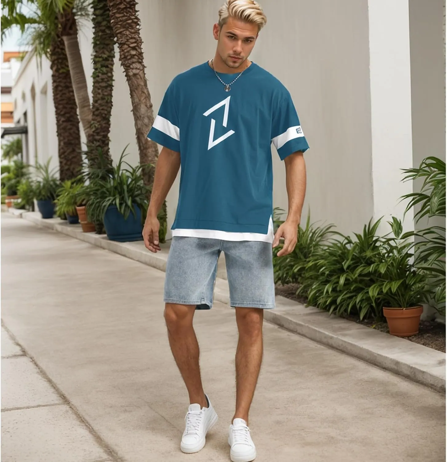 Men's T-Shirts, Crew Neck Soft Cotton Tee Shirt Casual Short Sleeve Tee Shirts for Men