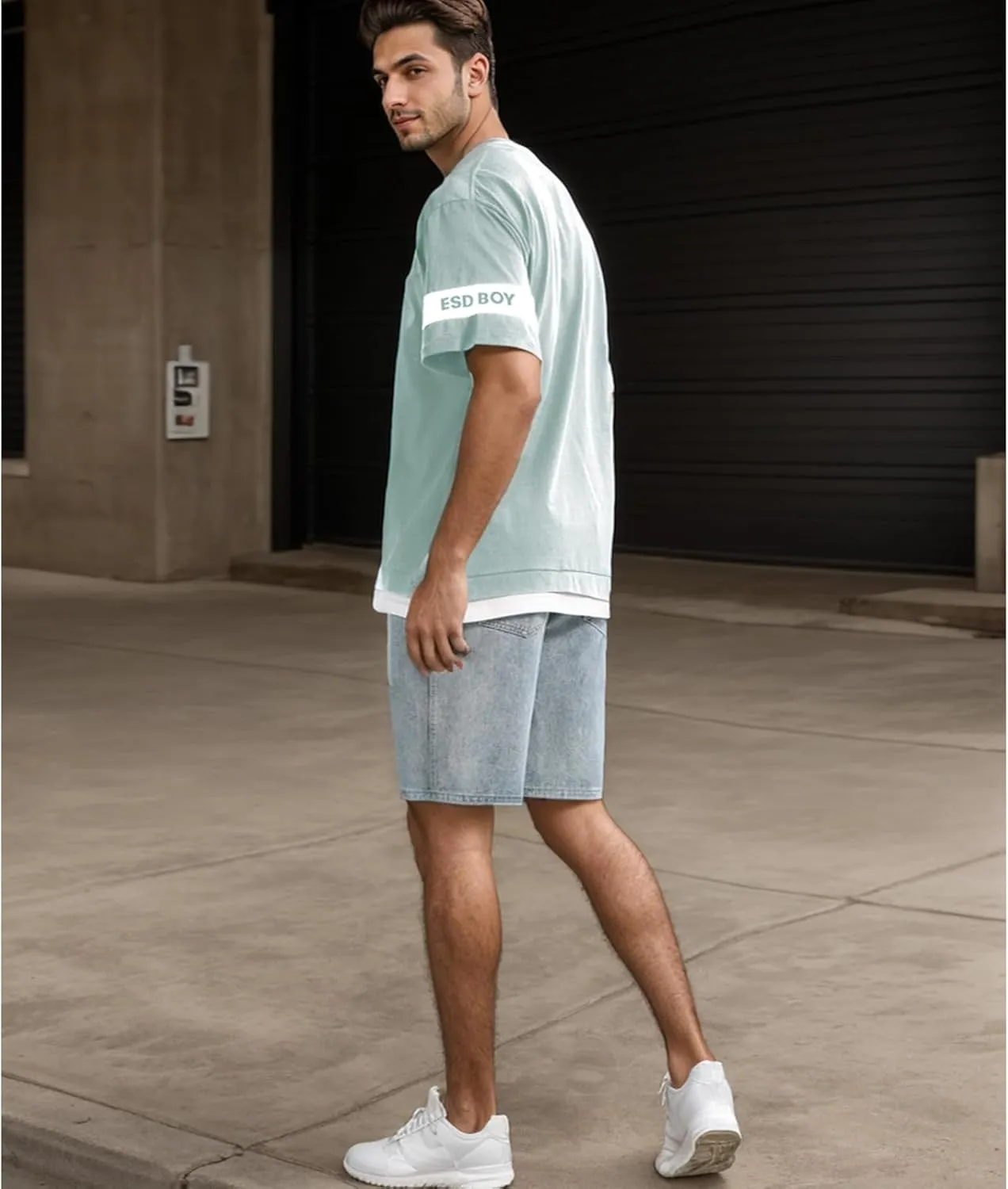 Men's T-Shirts, Crew Neck Soft Cotton Tee Shirt Casual Short Sleeve Tee Shirts for Men
