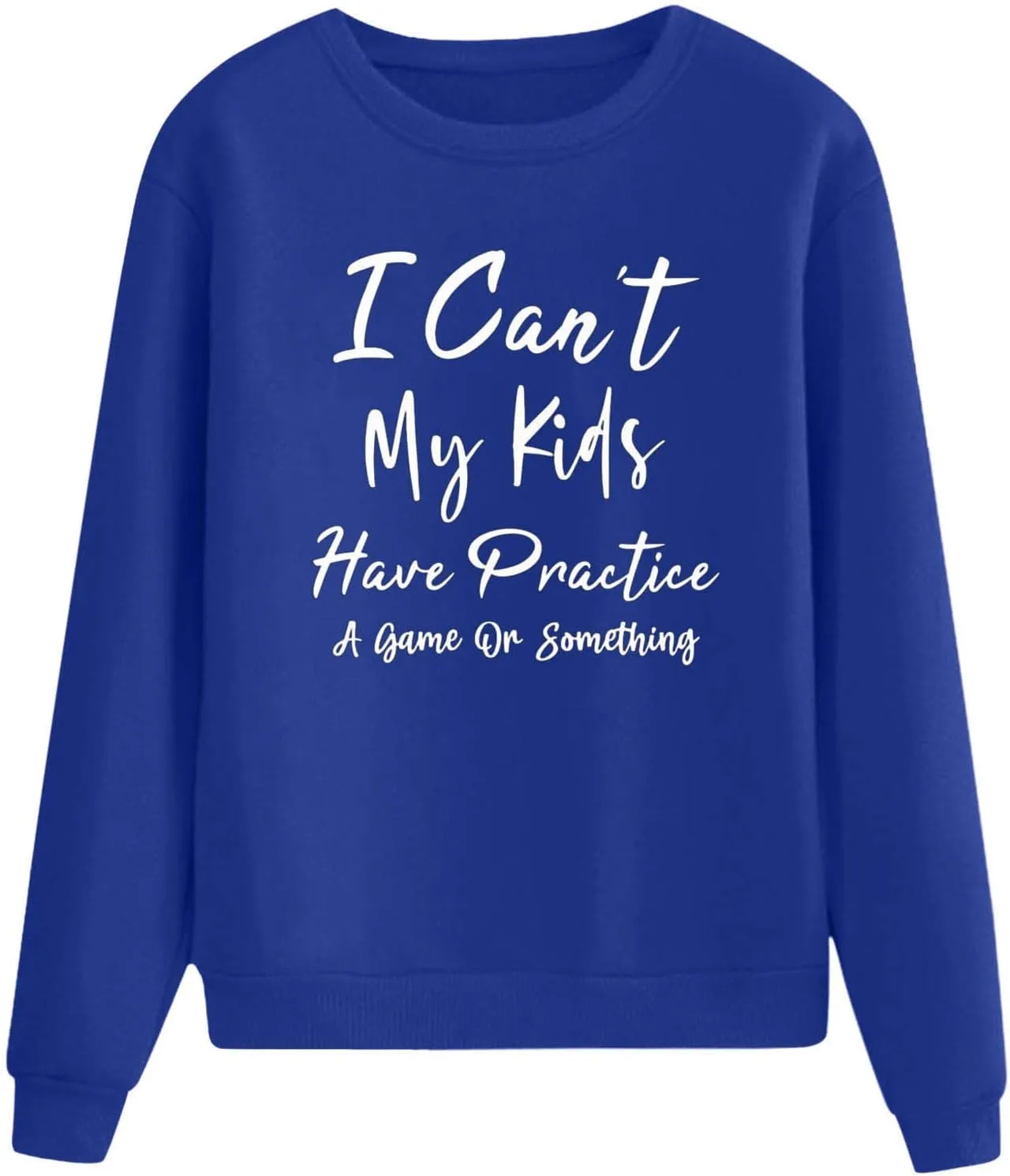 Pullover Sweaters for Women Fashion Letter Print Crew Neck Sweatshirt Long Sleeve Top Cropped Sweatshirt