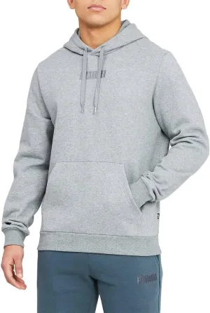 PUMA Men's Modern Basics 22 Fleece Hoodie Pullover Sweatshirt (as1, alpha, m, regular, regular, Gray)