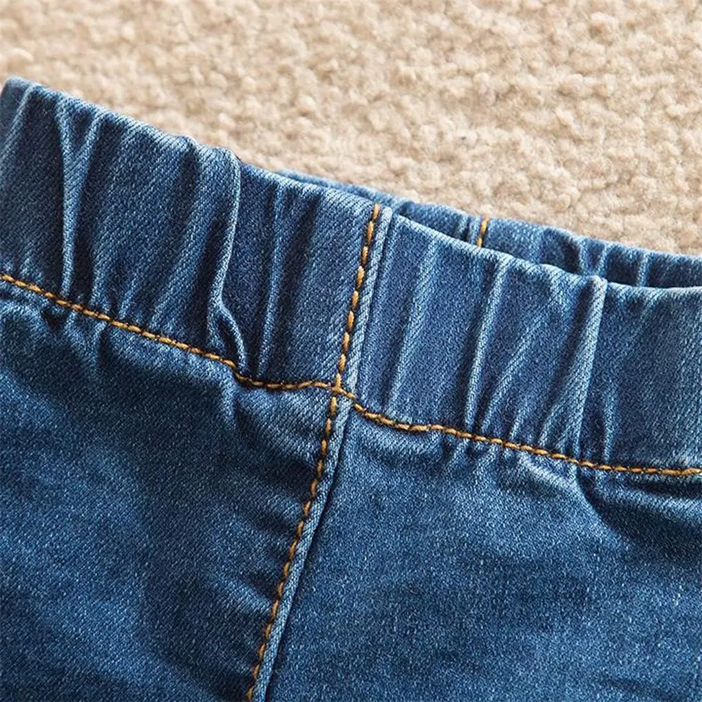 SaoBiiu Harajuku Denim Skirt Women Elastic Waist A Line Pleated Mini Jean Blue Summer Casual Skirts