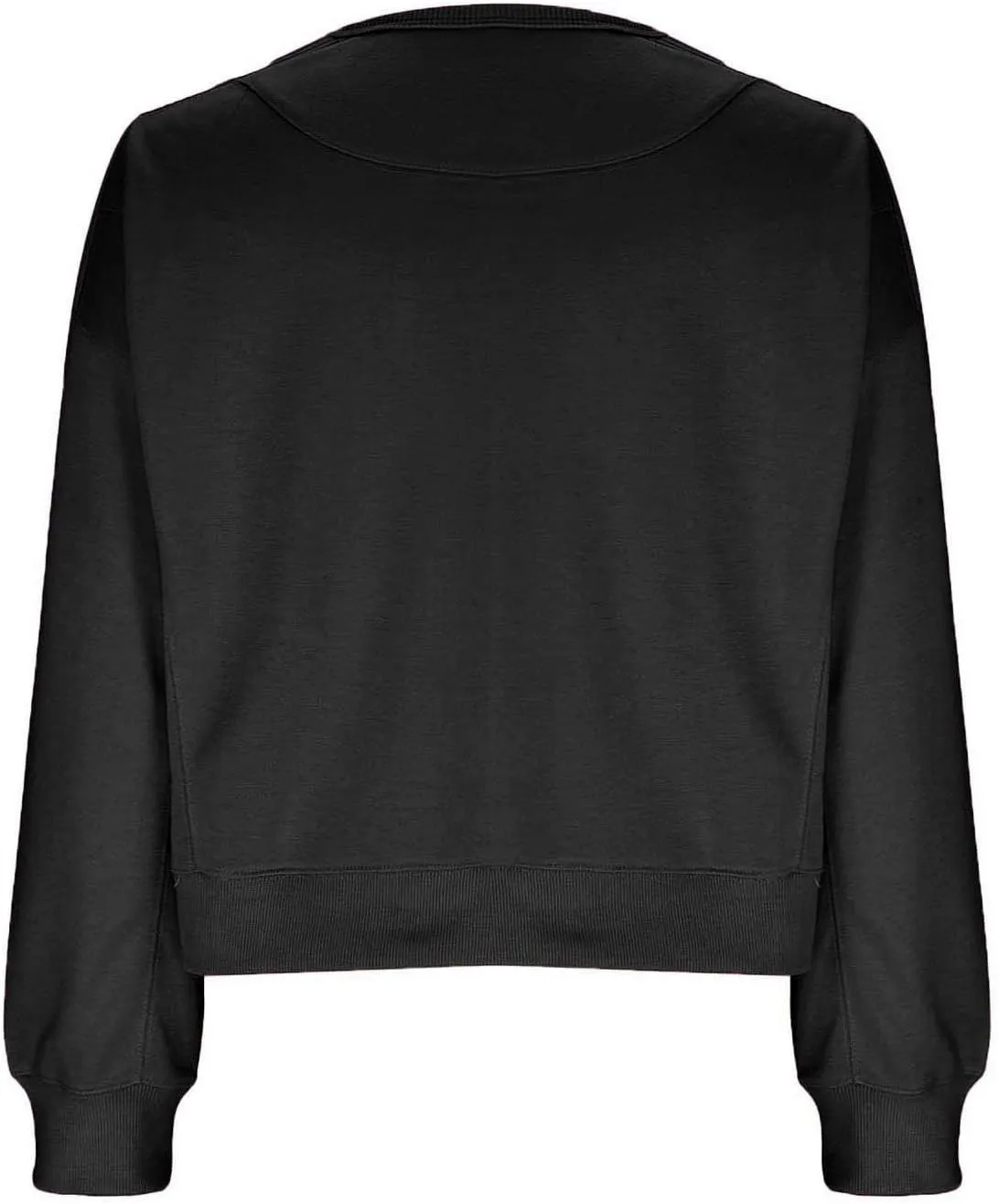 Sweatshirt for Women Trendy Solid Color Long Sleeve Pullover Crewneck Cropped Sweatshirts Casual Tops Fall Clothes