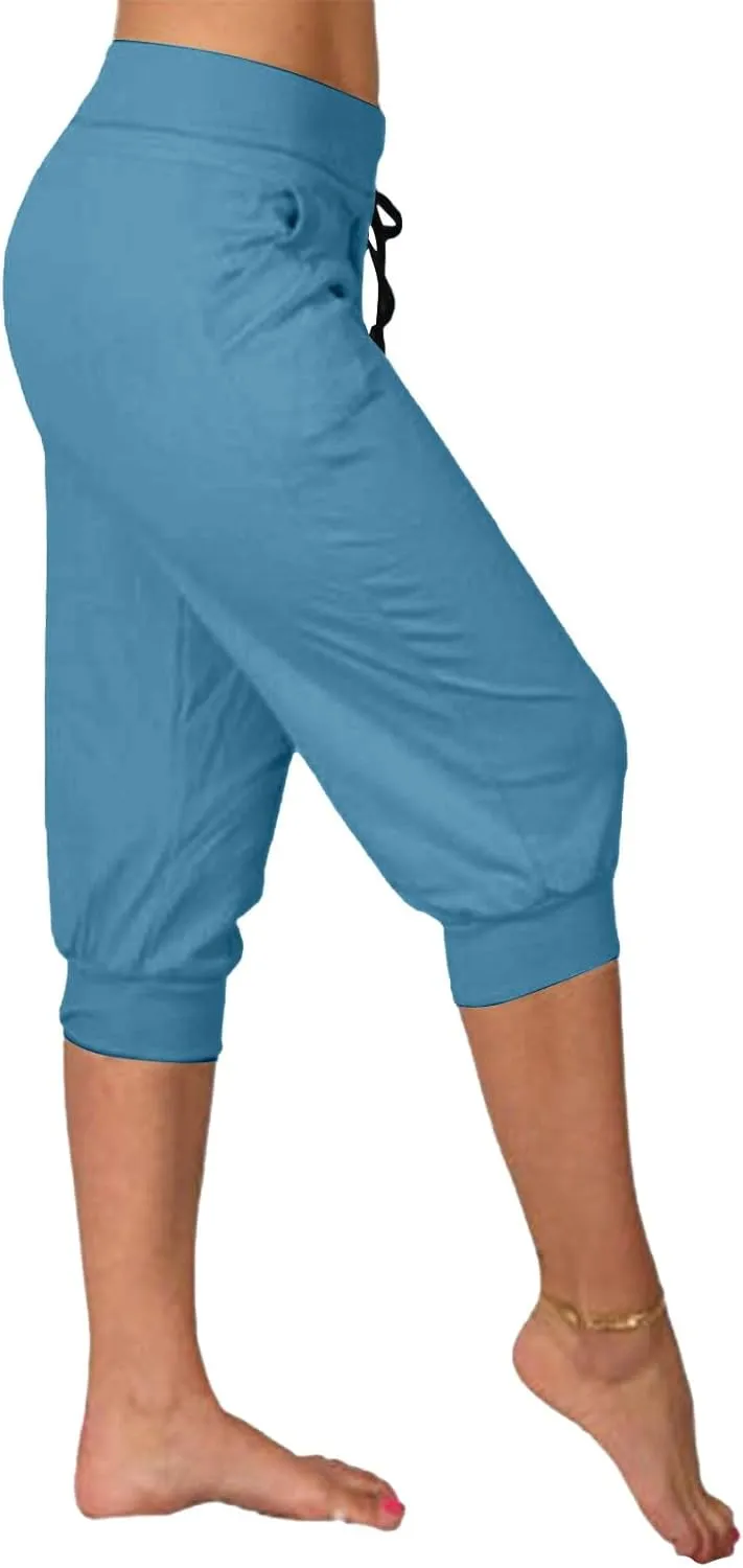 Women's Casual Comfortable Stretch Drawstring Pants Slim Active Yoga Lounge Outfits Stylish Sport Fitness Casual Pant