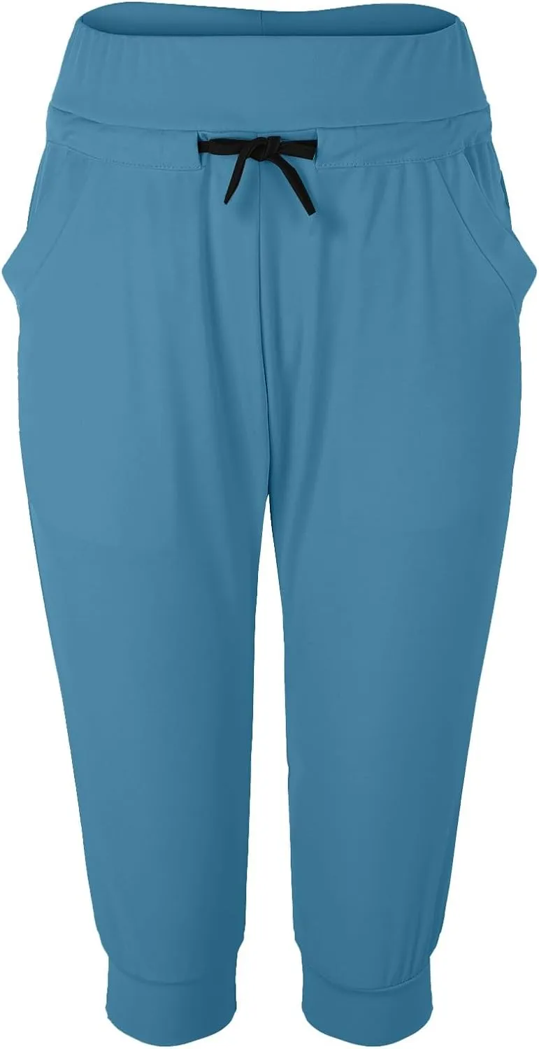 Women's Casual Comfortable Stretch Drawstring Pants Slim Active Yoga Lounge Outfits Stylish Sport Fitness Casual Pant