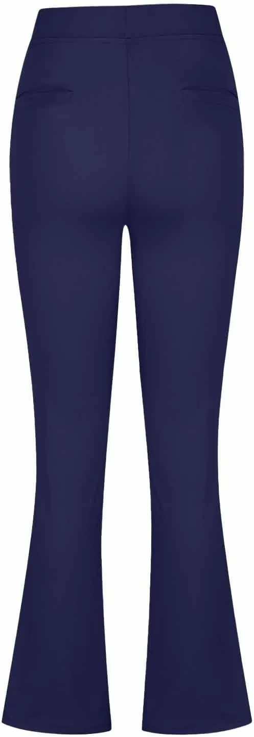 Women's Comfortable Stretch Pants High-Waisted Tummy Control Slim-Fit Trousers Gym Fitness Park Workouts Casual Pants