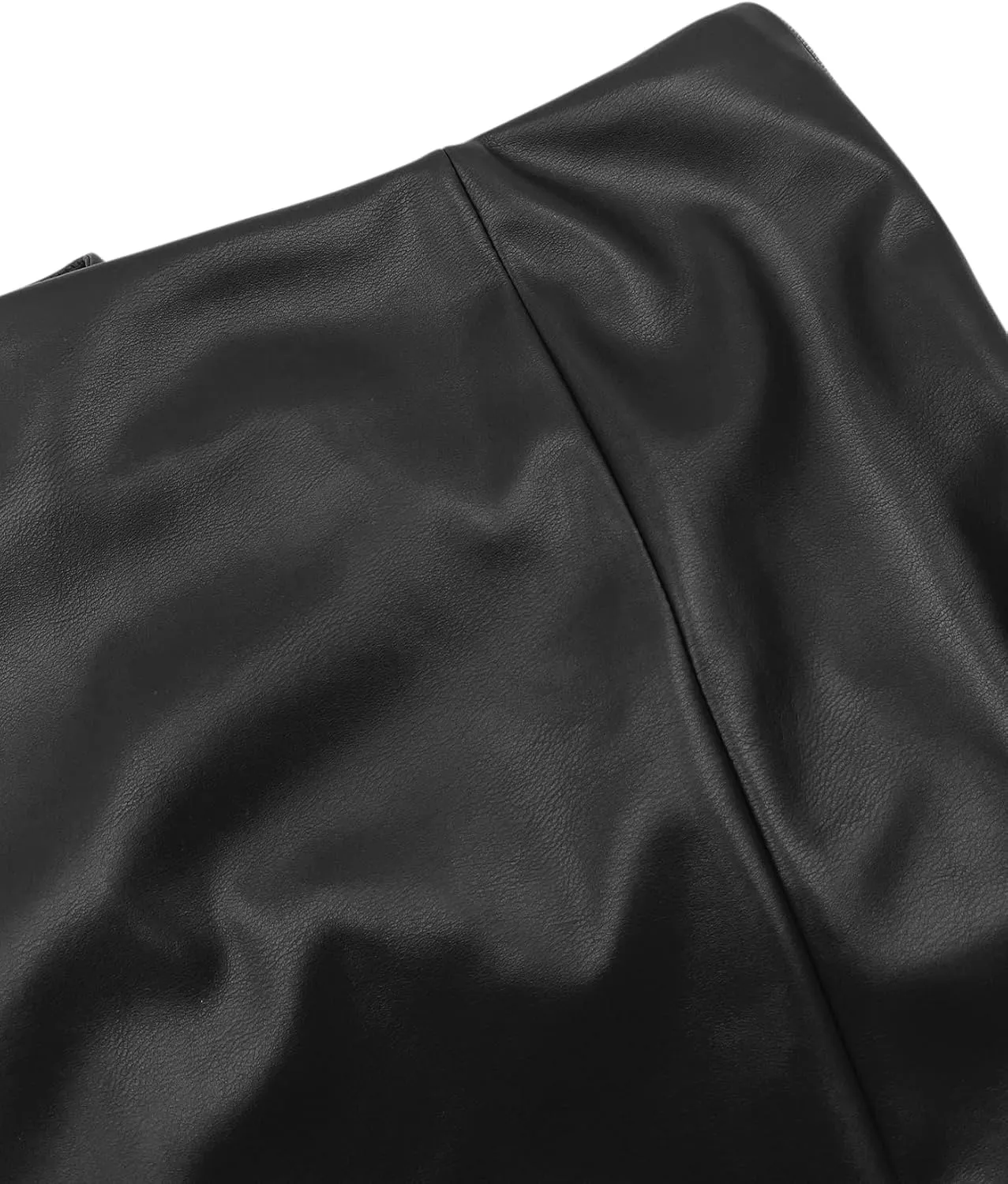 Women's Faux Leather Shorts High Waist Stretch Skinny Mini Shorts Sexy Hot Pants