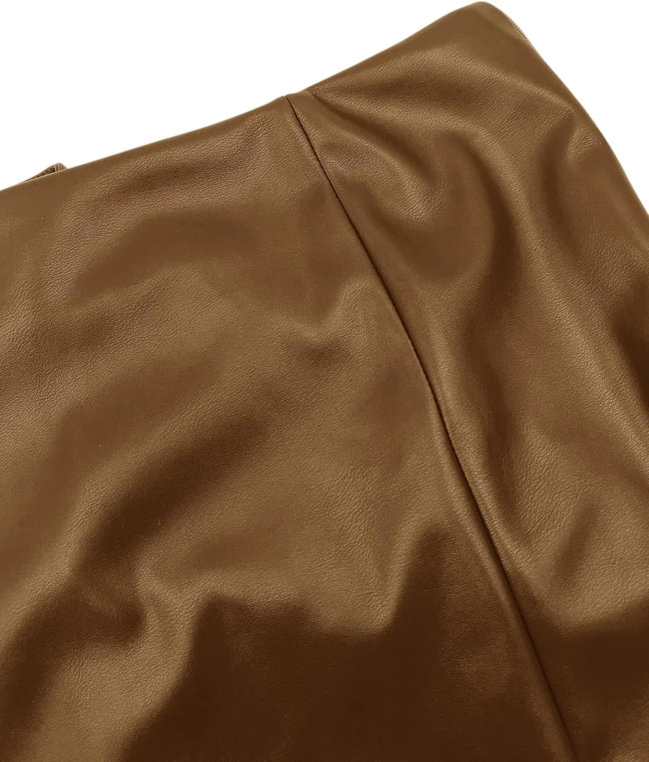 Women's Faux Leather Shorts High Waist Stretch Skinny Mini Shorts Sexy Hot Pants