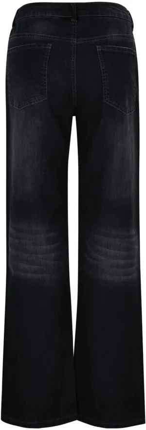 Women's High-Waisted Ripped Jeans Fashionable Distressed Gradient Casual Denim Pant Street Hip Hop Trendy Streetwears