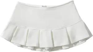 Y2K Mini Skirt Low Waist Mini Skirts for Women Pleated Skirts Y2k Clothes Trendy Skort Coquette