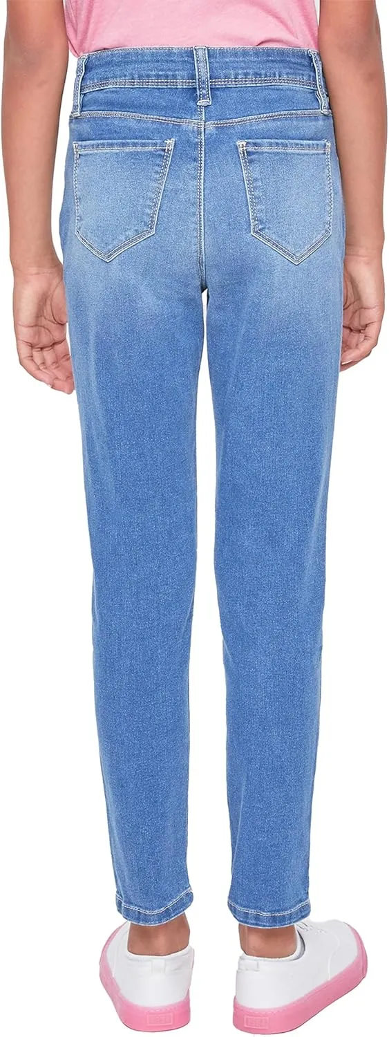 YMI Girls Essential Button Fly Skinny Jeans