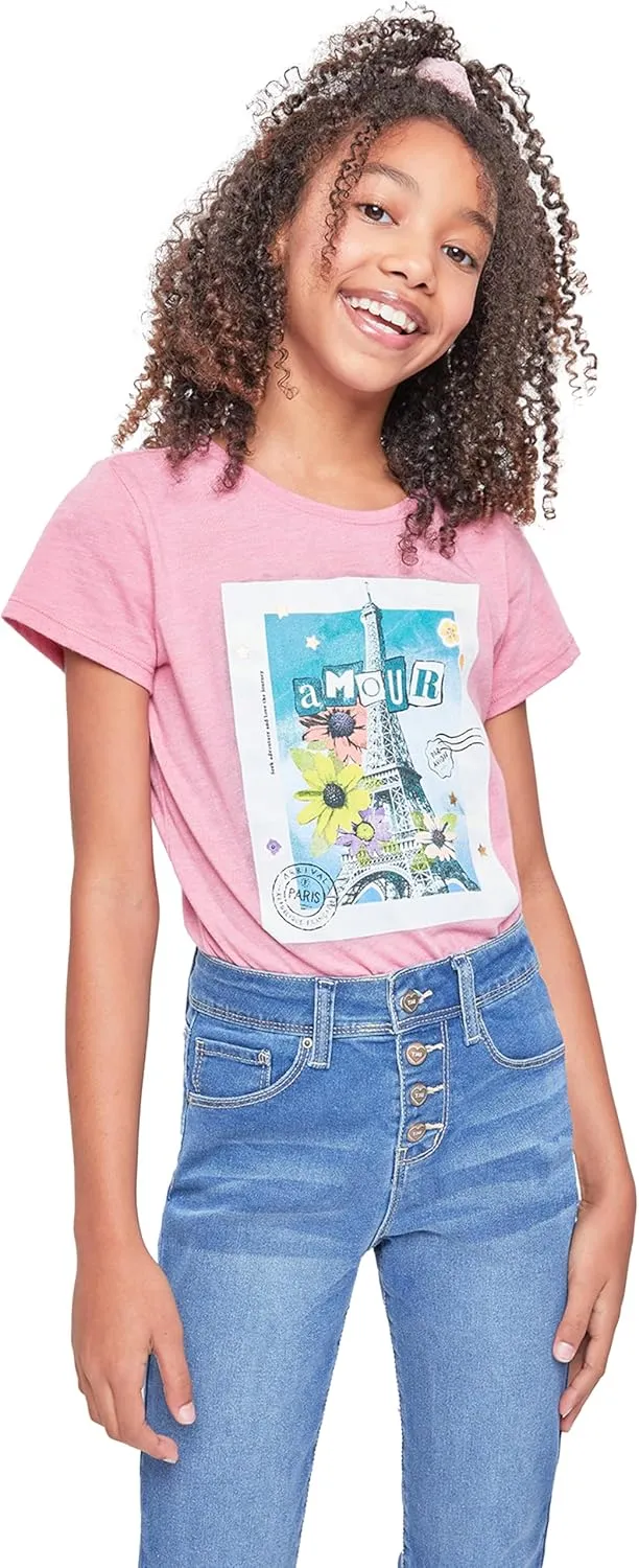 YMI Girls Essential Button Fly Skinny Jeans