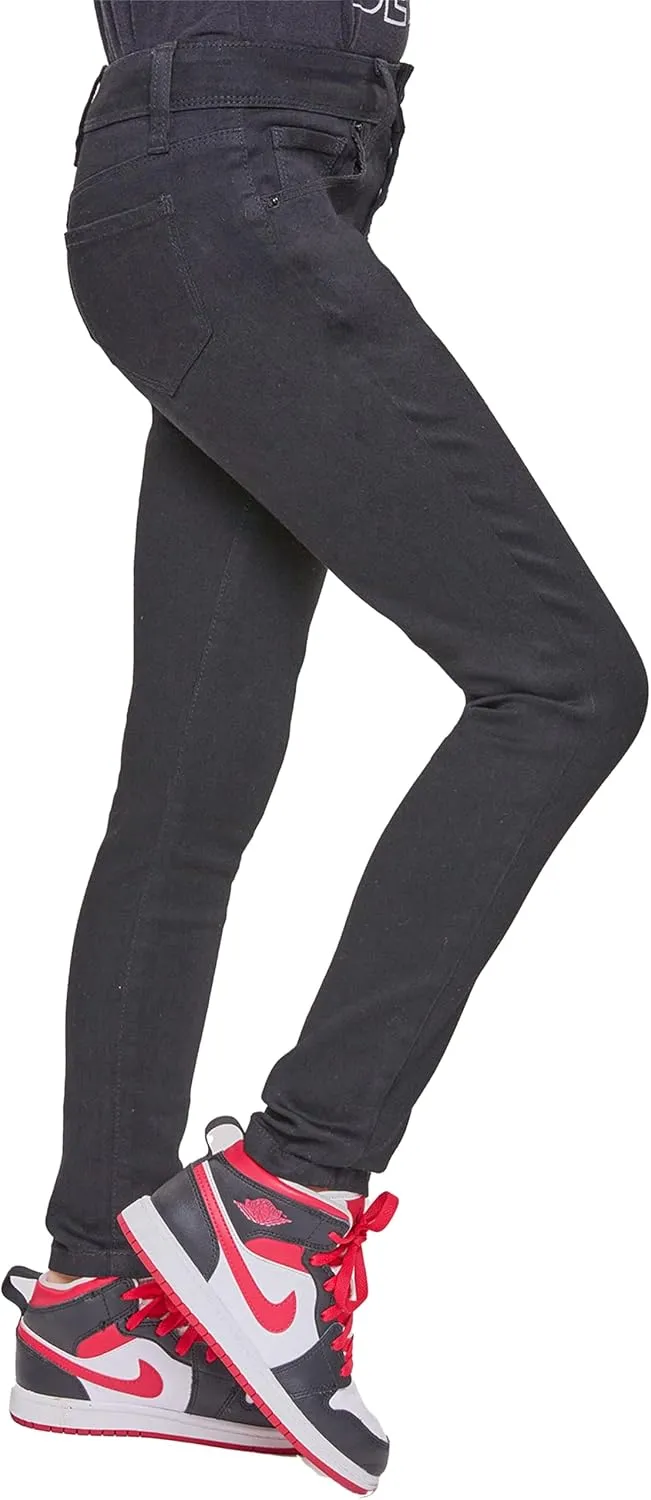 YMI Girls Essential Button Fly Skinny Jeans