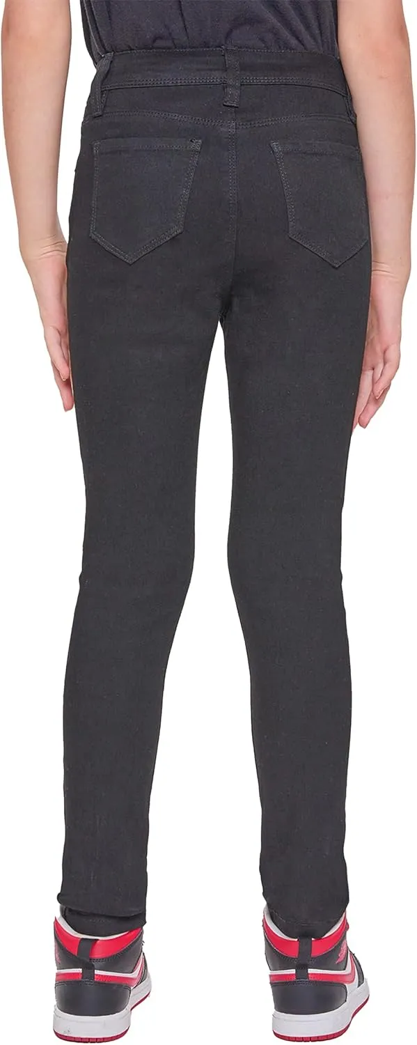 YMI Girls Essential Button Fly Skinny Jeans